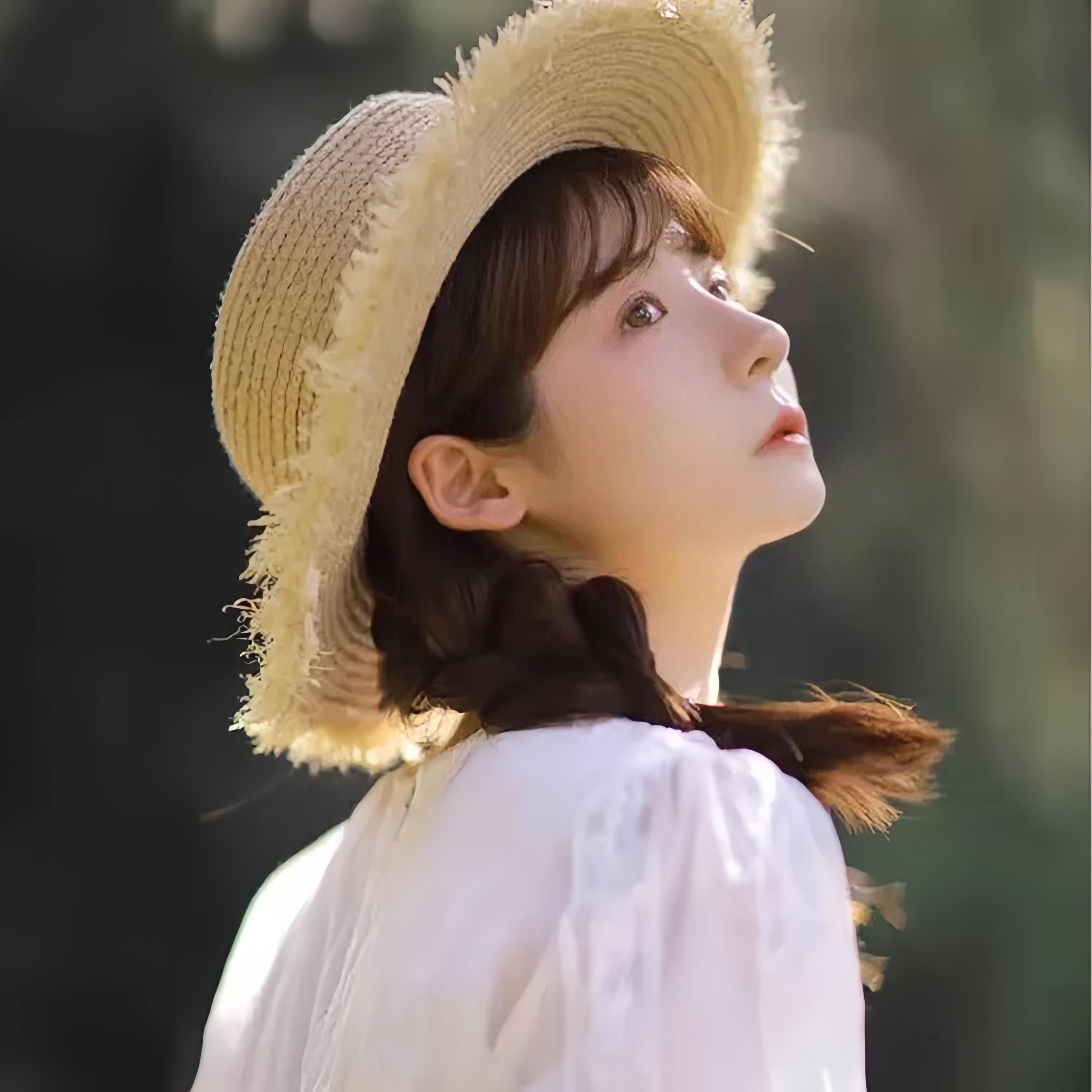 Japanese Cute Raffia Woven Sun - Hat Floppy Wide avis et prix