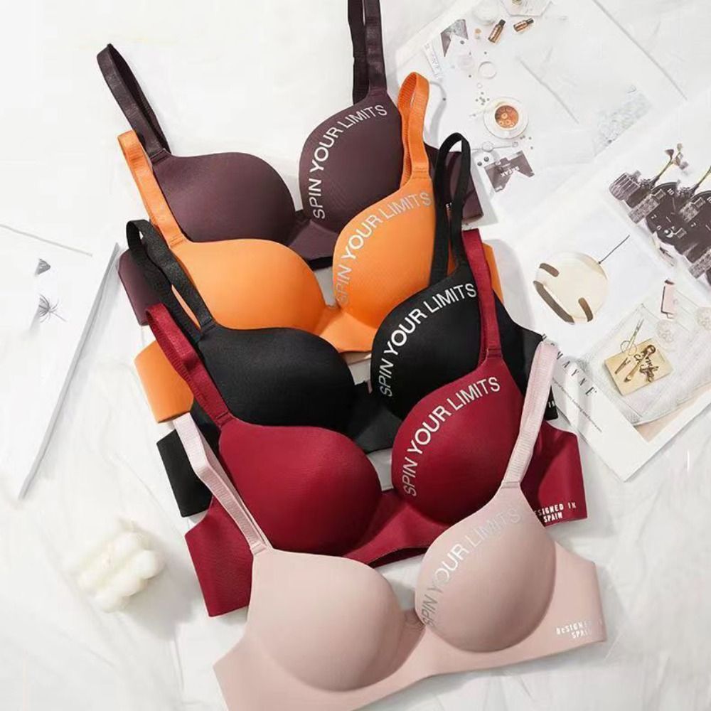 Breathable Letter Pattern Wome - Bralette Triangle Set avis et prix