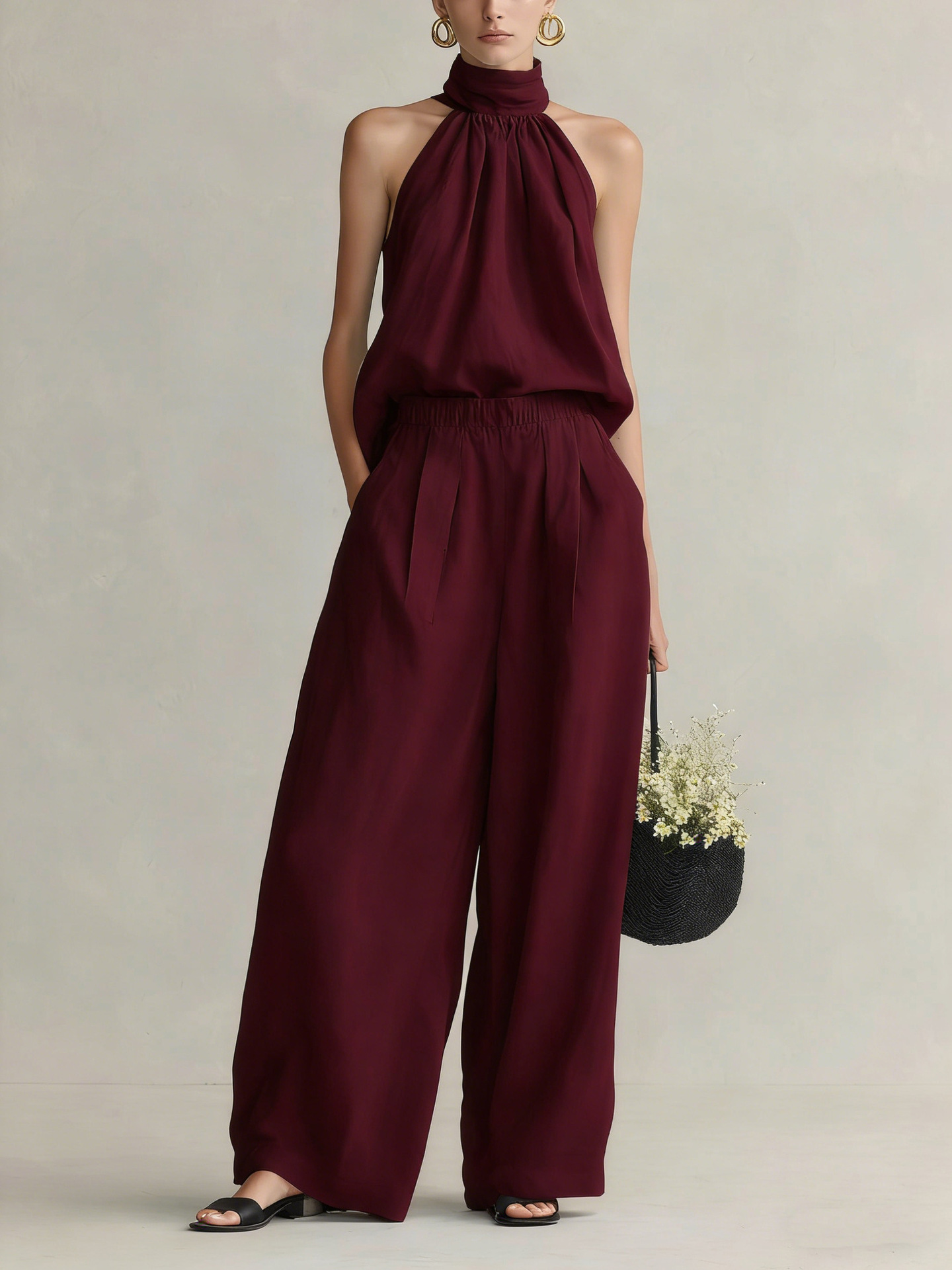 Women's 2026 Summer New Style  - Linen Pant Wide avis et prix