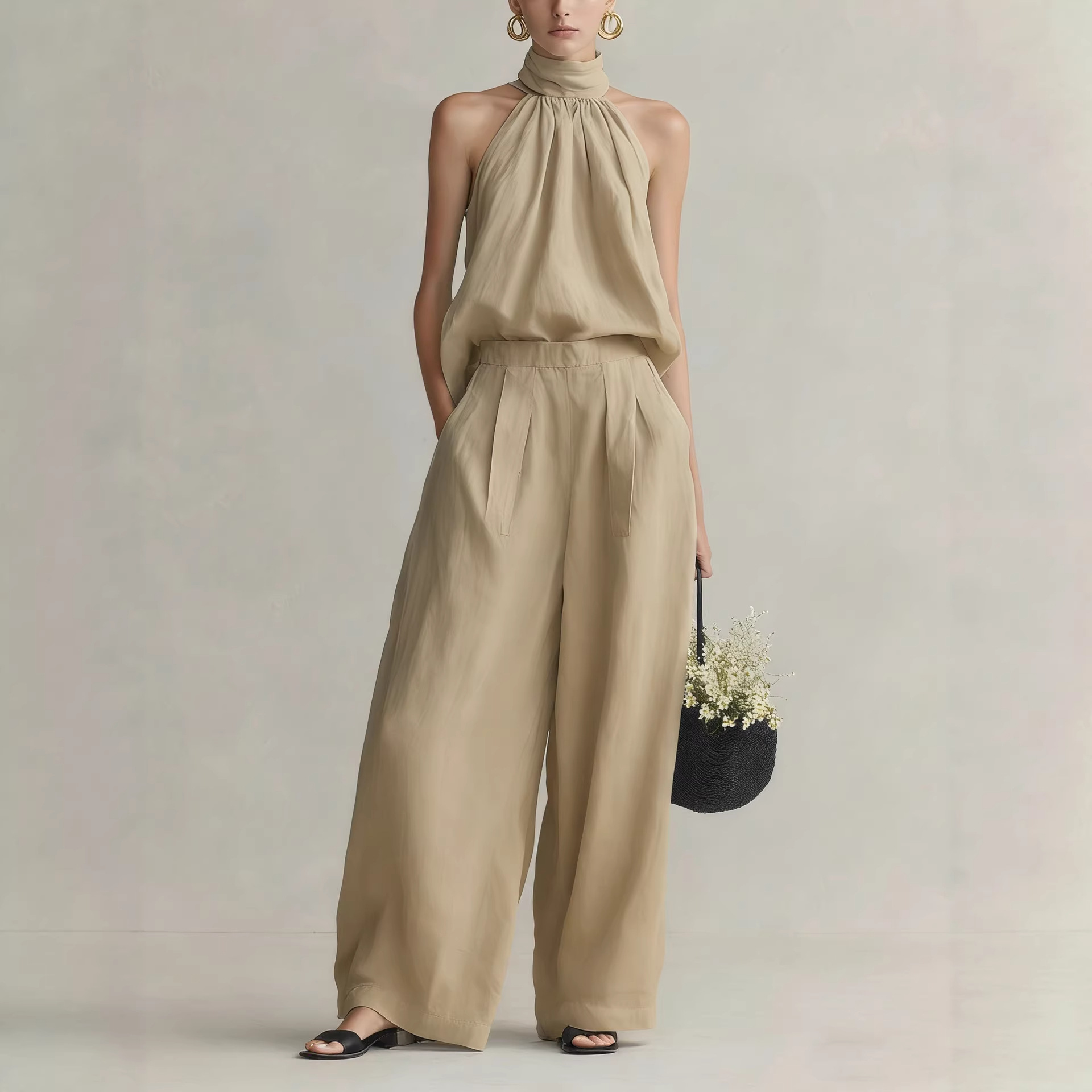 Women's 2026 Summer New Style  - Linen Pant Wide avis et prix