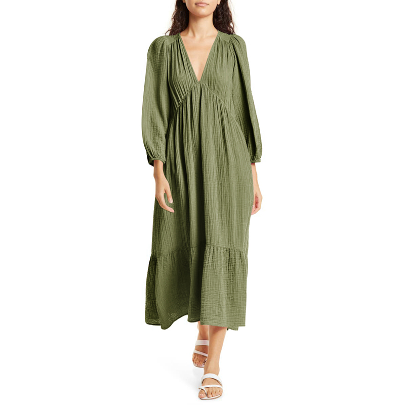 Muslin 100% Cotton Long Sleeve - Linen Dress Wrap avis et prix