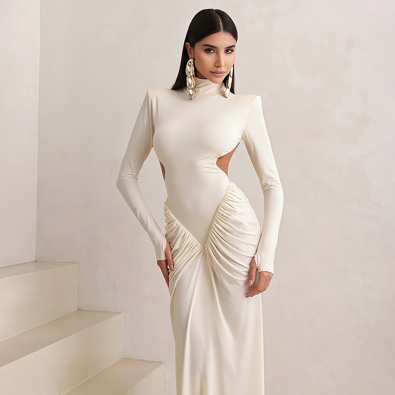 Women Backless Long Dress Turt - Maxi Dress Halter avis et prix