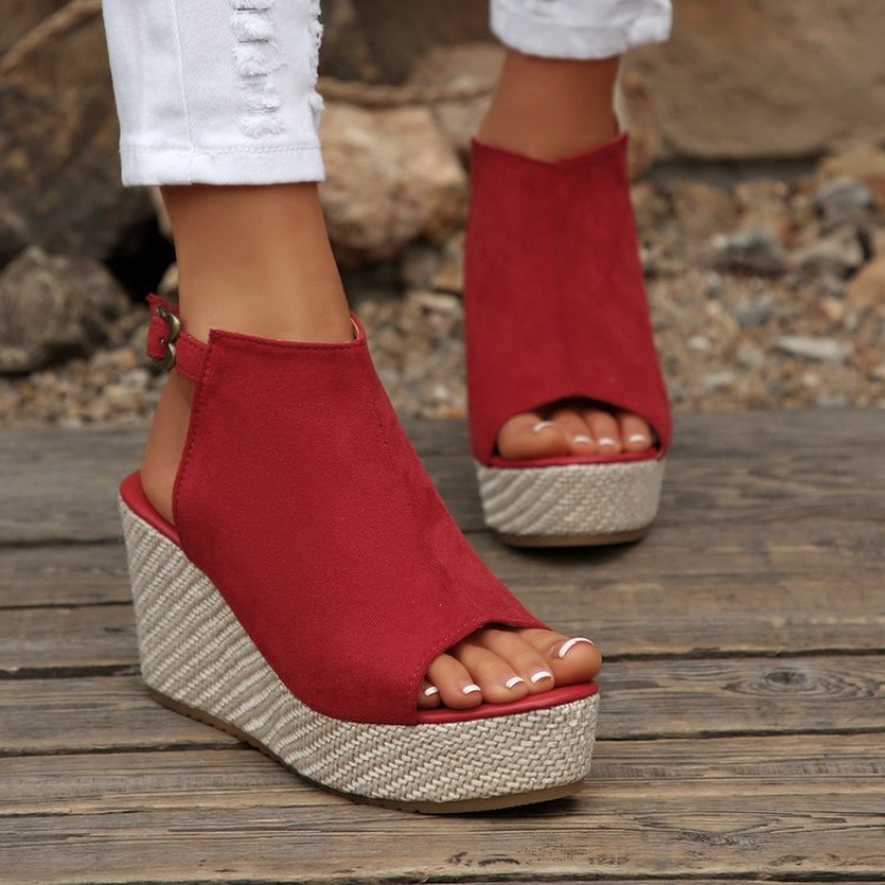 Women Sandals Summer Wedge Pla - Wedge Espadrille Women avis et prix