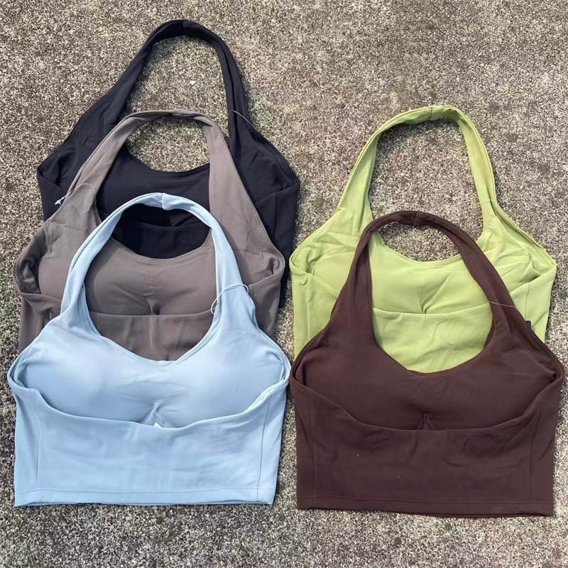Halter Neck Sports Bra Women G - Bralette Triangle Set avis et prix