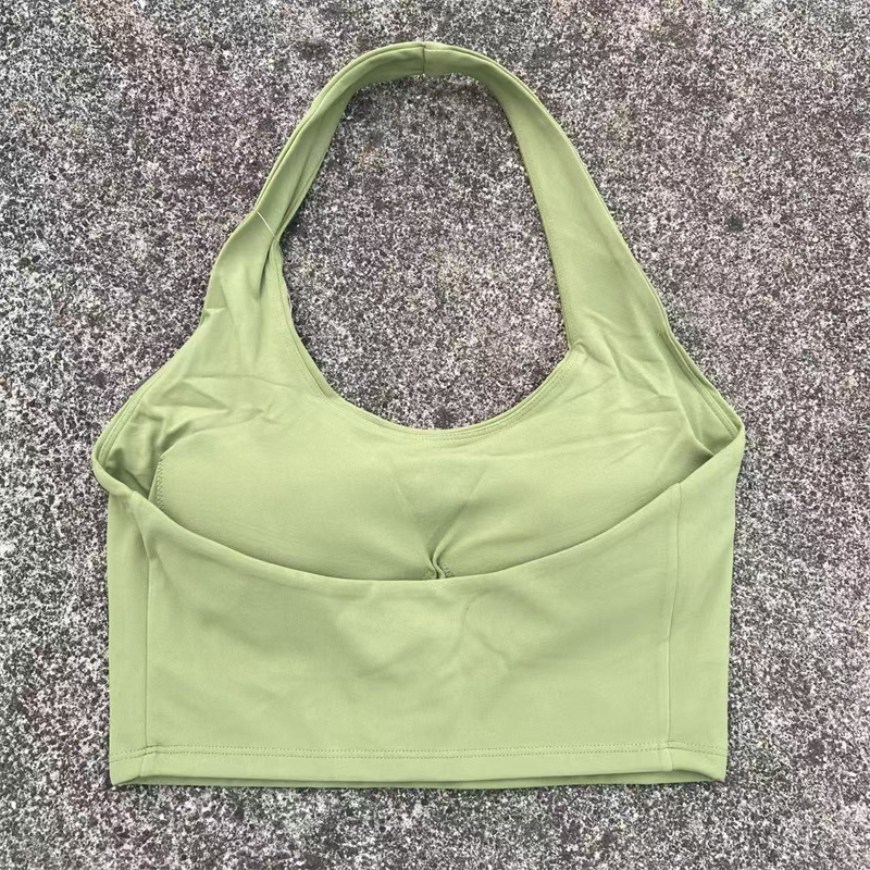 Halter Neck Sports Bra Women G - Bralette Triangle Set avis et prix
