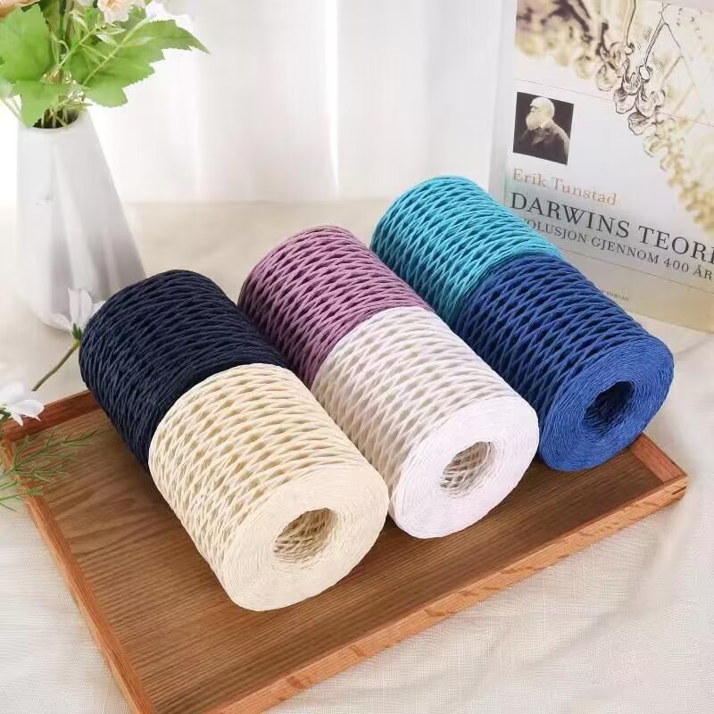 190g Raffia Yarn, Straw Paper  - Crochet Bag Raffia avis et prix