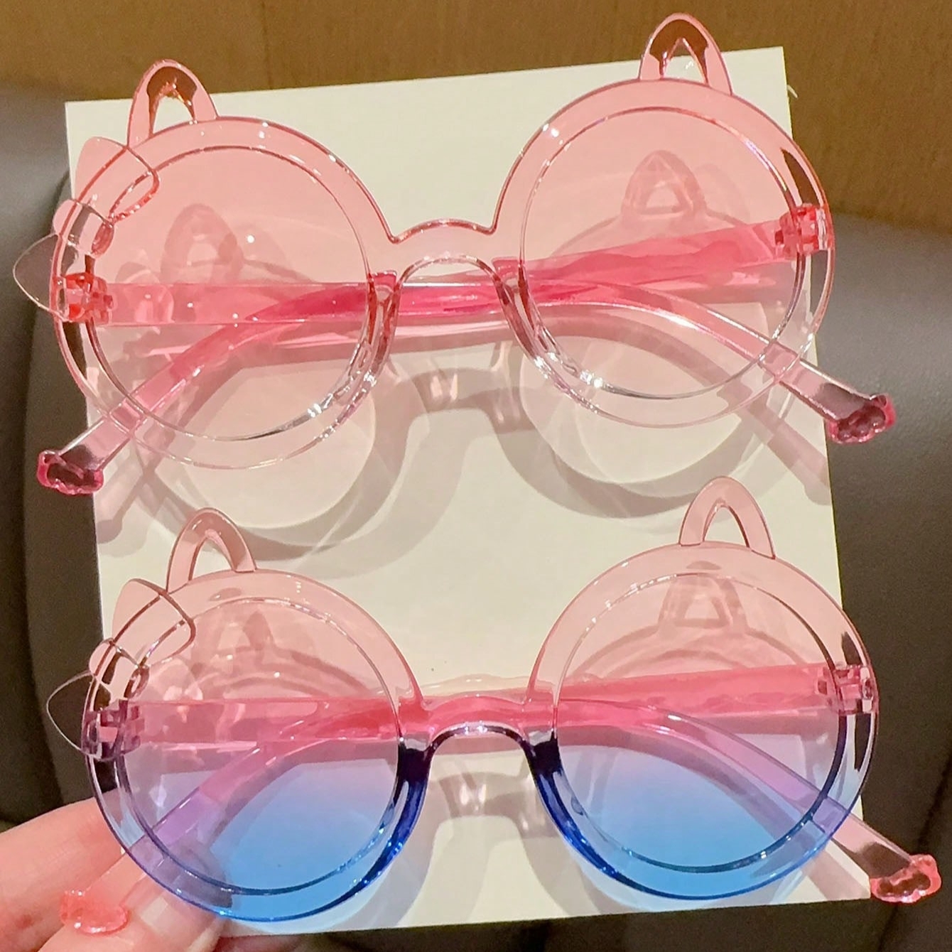 2/4Pcs 2025 Newest Cute Fashio - Sunglasses Cat Eye avis et prix