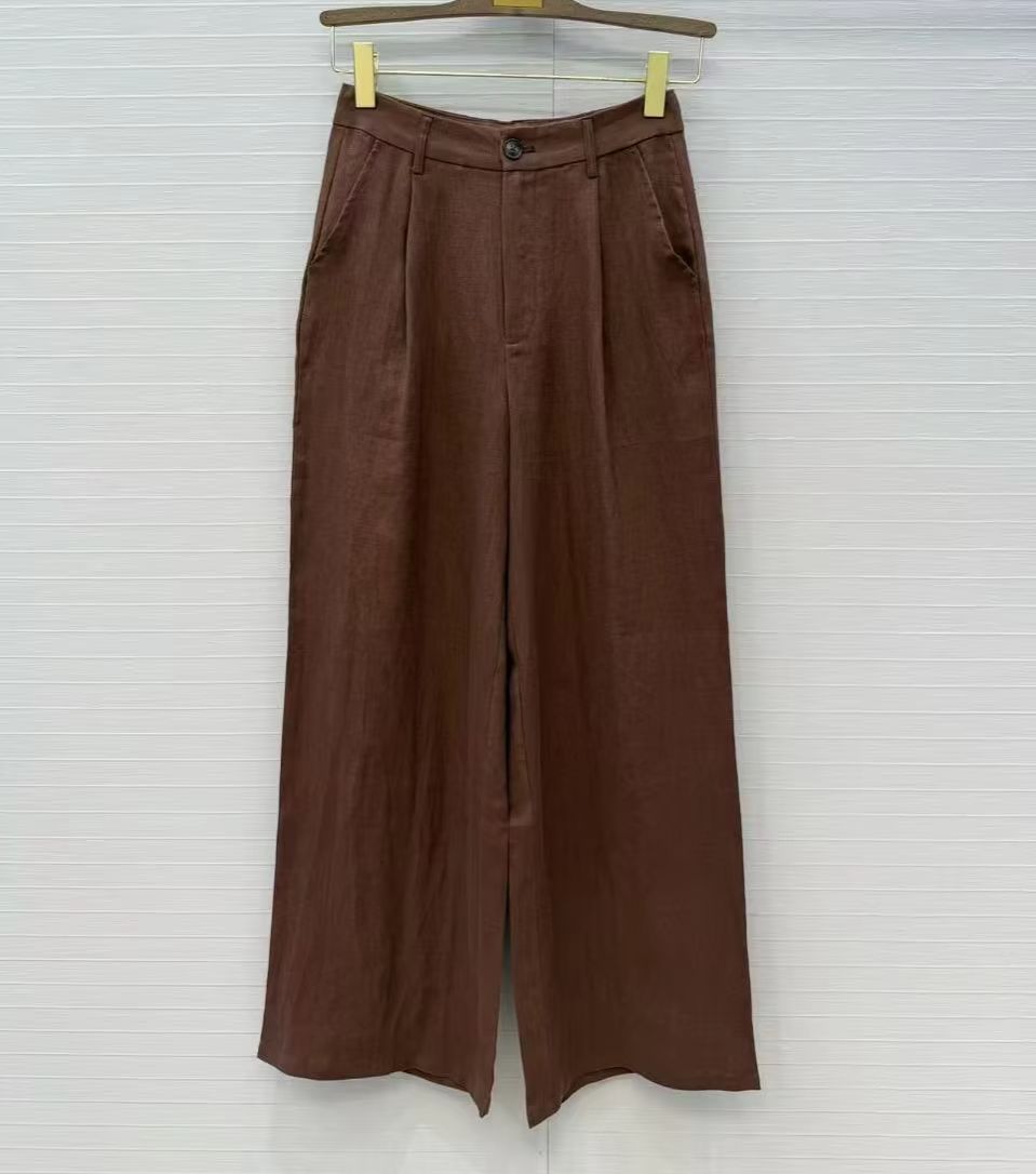 Old Man Qian's linen casual tw - Linen Pant Wide avis et prix
