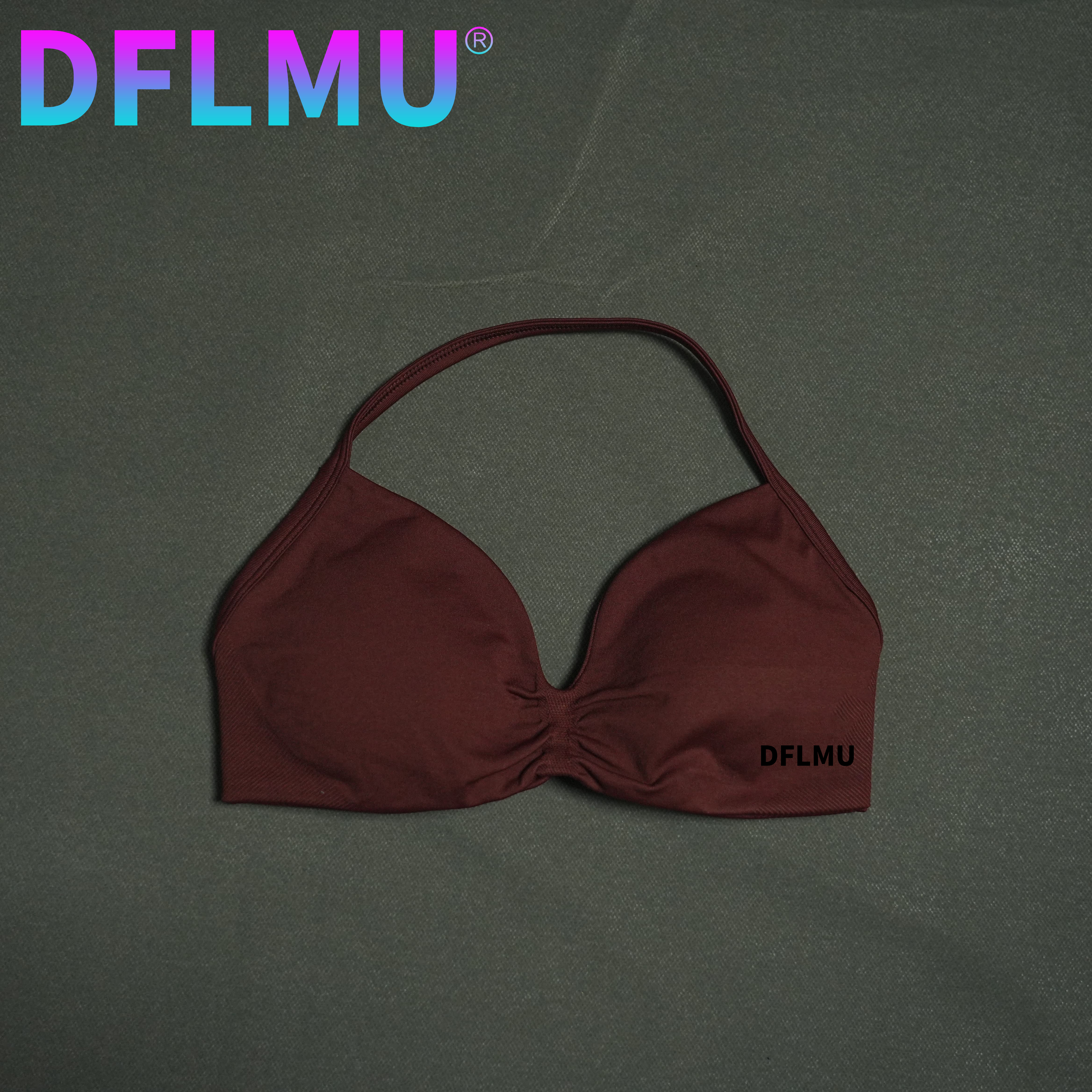 DFLMU Women Halter Sports Bra  - Crop Top Crochet avis et prix