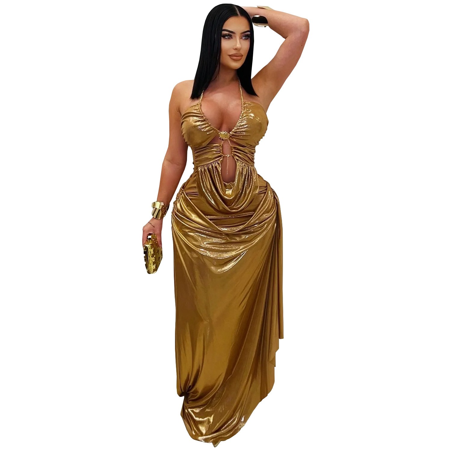 Prom Dress Evening Wedding Gue - Maxi Dress Halter avis et prix