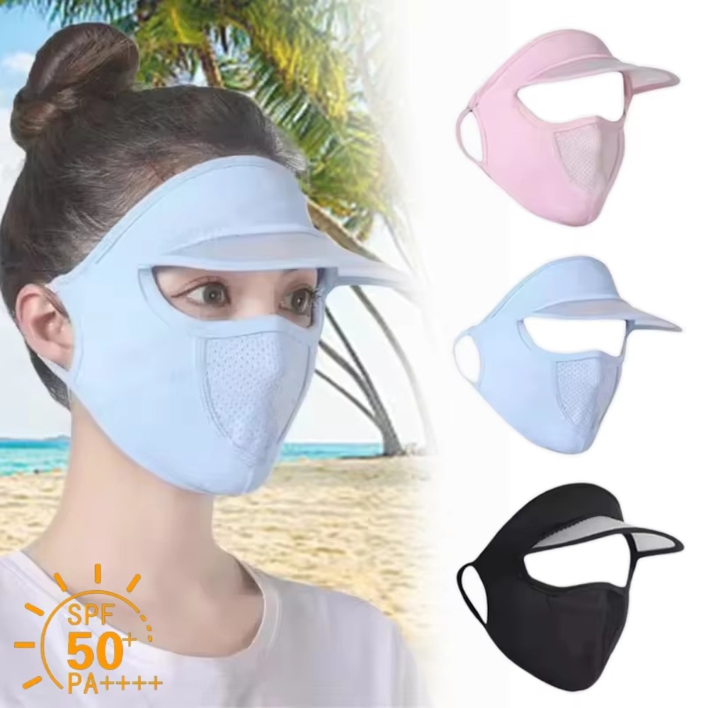 Ice Silk Mask for Outdoor Cycl - Headband Summer Knit avis et prix