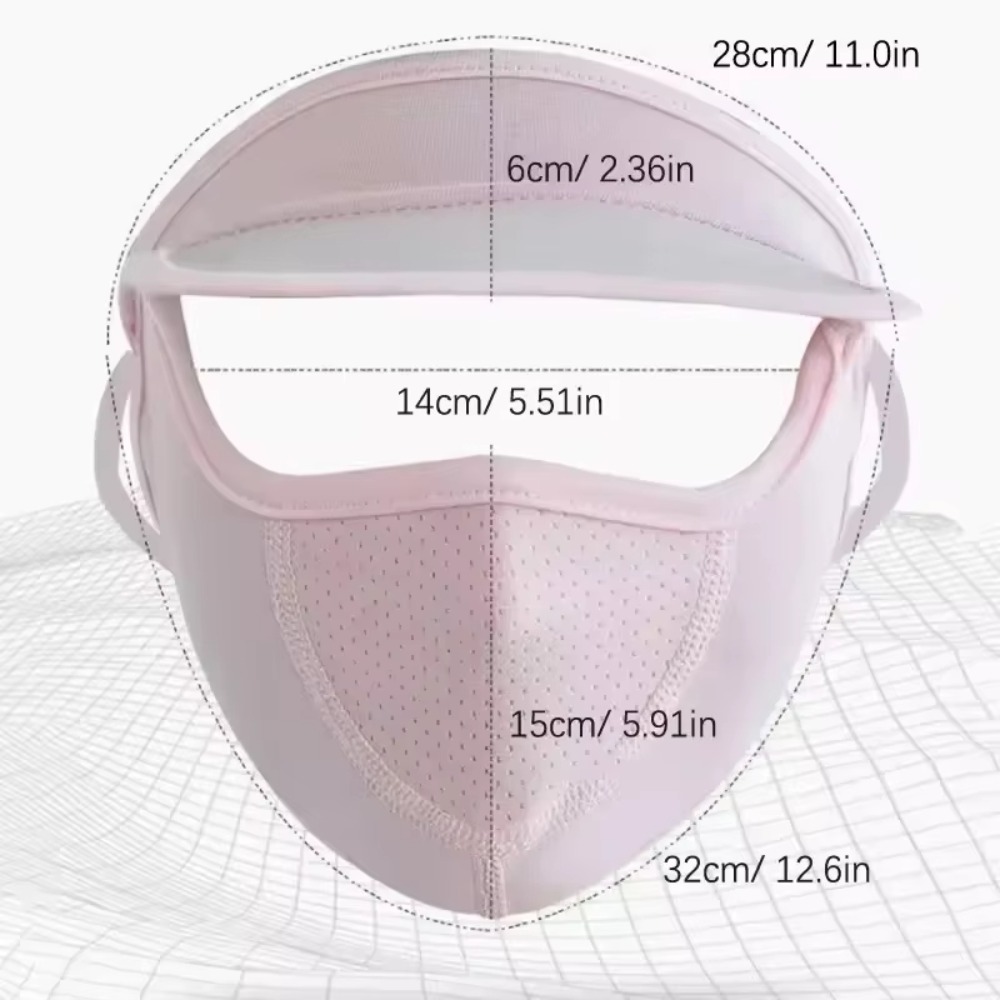 Ice Silk Mask for Outdoor Cycl - Headband Summer Knit avis et prix