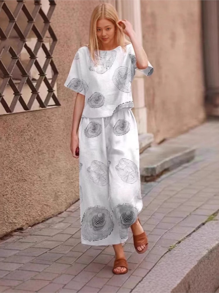 2025 Spring Summer New Plus Si - Linen Pant Wide avis et prix