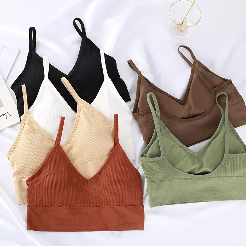 Seamless Women Push Up Bra Bea - Bralette Triangle Set avis et prix