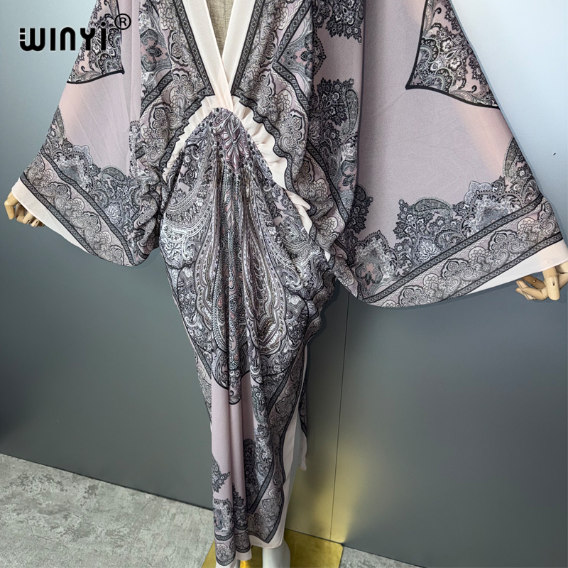 WINYI V-neck Sexy Dress Arabic - Cover Up Kaftan avis et prix