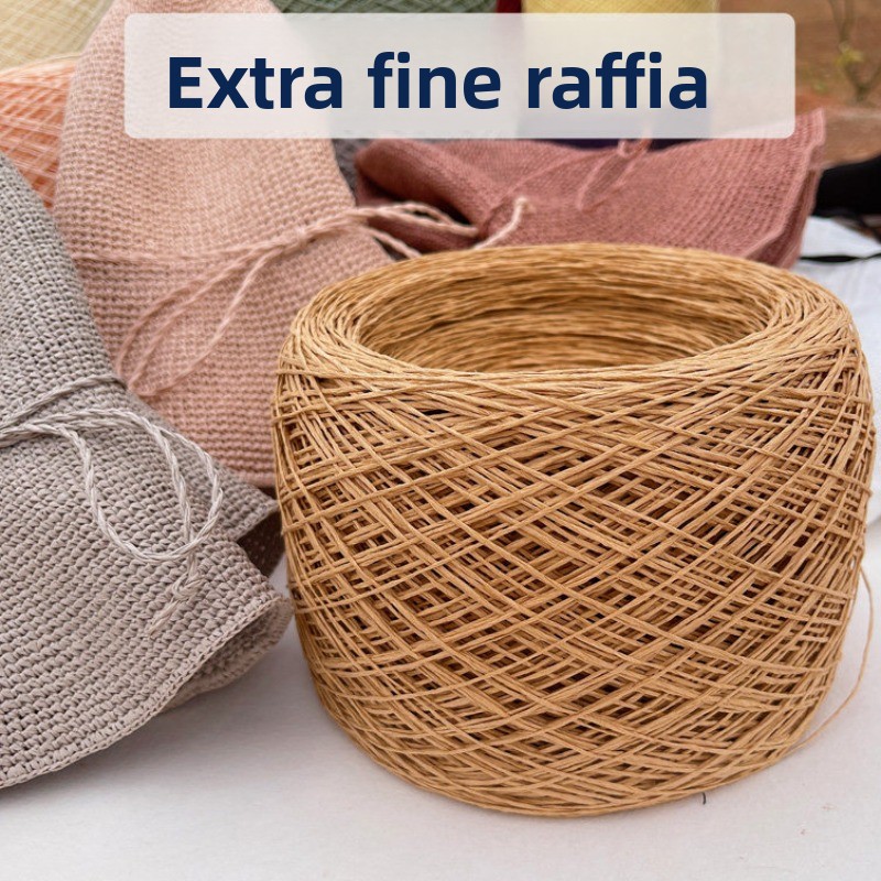 250g Thin Paper Raffia Yarn fo - Crochet Bag Raffia avis et prix