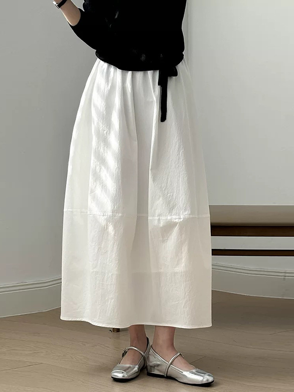 High Waist A-Line Midi Skirt L - Midi Skirt Floral avis et prix