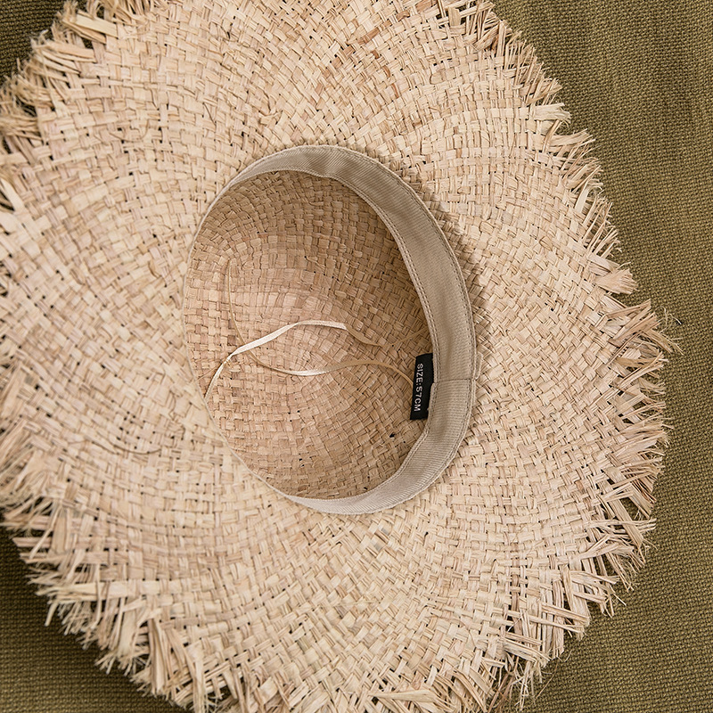Women Raffia Straw Sun Hat Wid - Hat Floppy Wide avis et prix