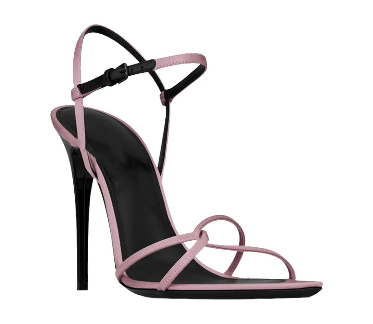 Pink Strappy Luxury Heeled San - Sandal Strappy Heeled avis et prix
