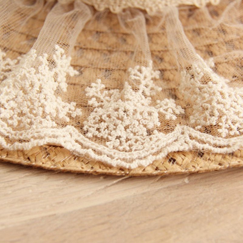 Women Lace Sun Hats For  Wide  - Hat Floppy Wide avis et prix
