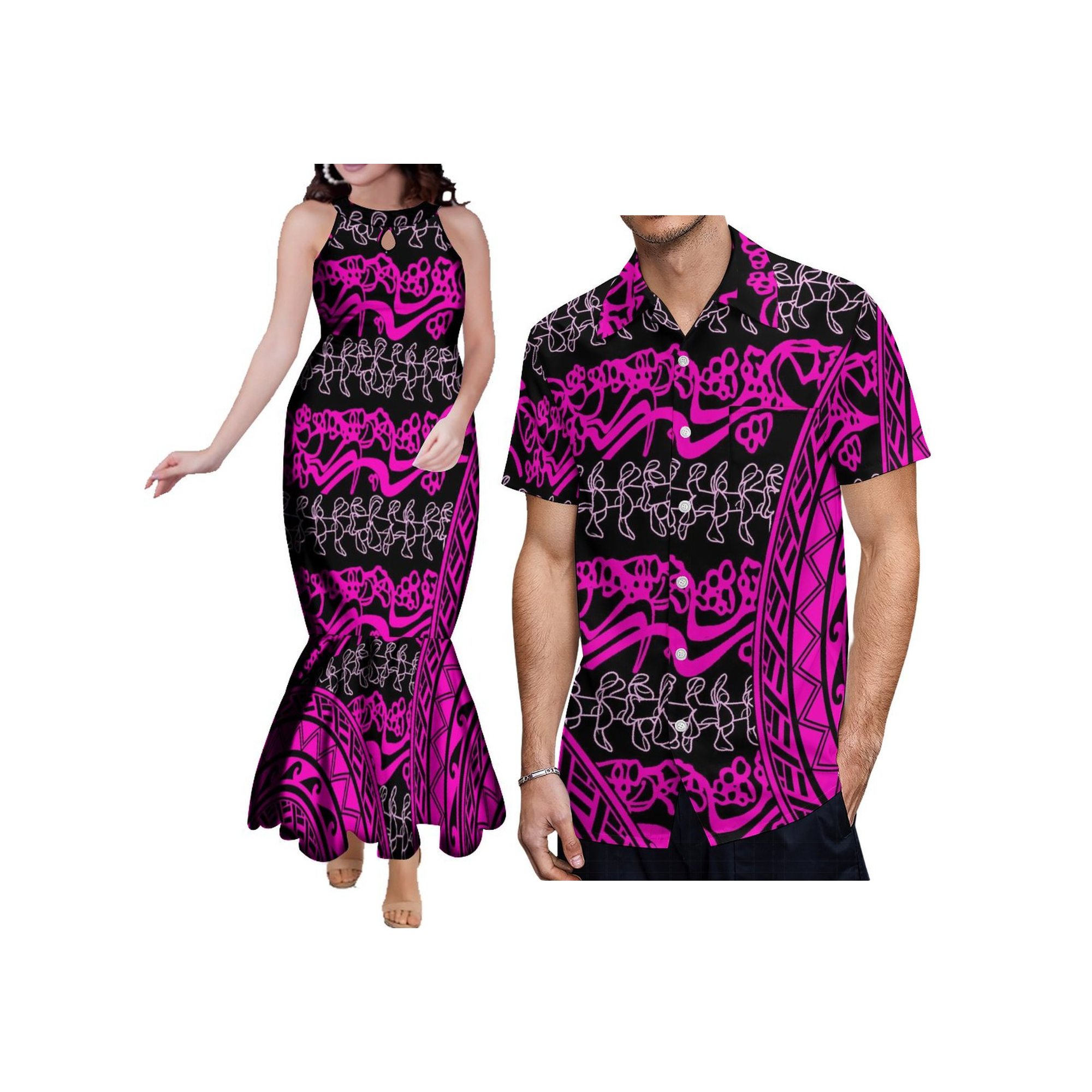 Customized Couples Clothes Big - Maxi Dress Halter avis et prix