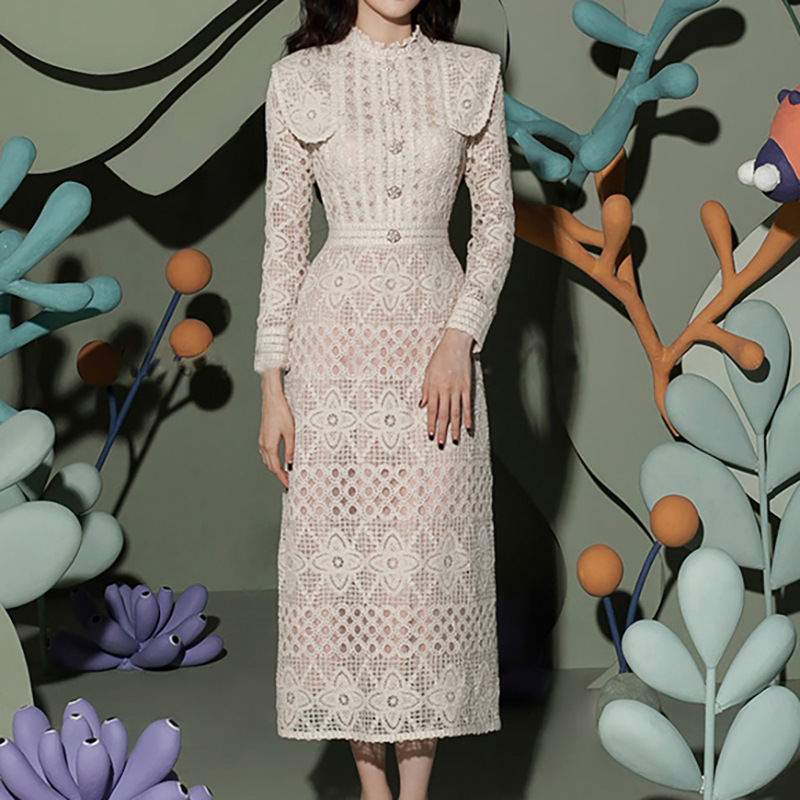 2025 New Temperament Hollow-ou - Linen Dress Wrap avis et prix