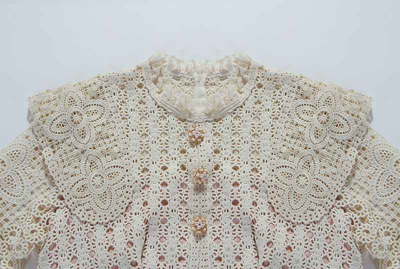 2025 New Temperament Hollow-ou - Linen Dress Wrap avis et prix