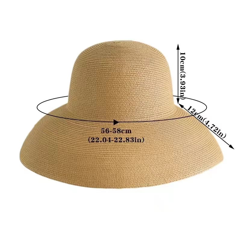 Floppy Wide Brim Summer Beach  - Hat Floppy Wide avis et prix