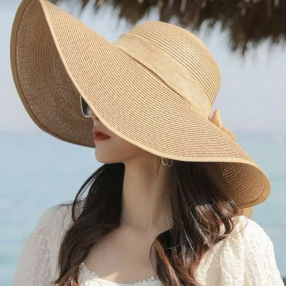 Women Summer Wide Brim Straw H - Hat Floppy Wide avis et prix