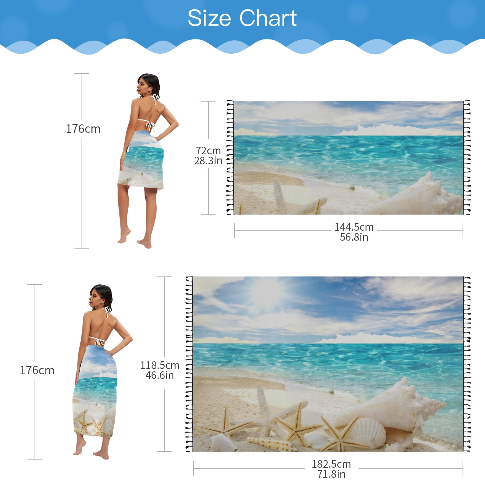 Sexy Women Chiffon Swimwear Pa - Cover Up Kaftan avis et prix
