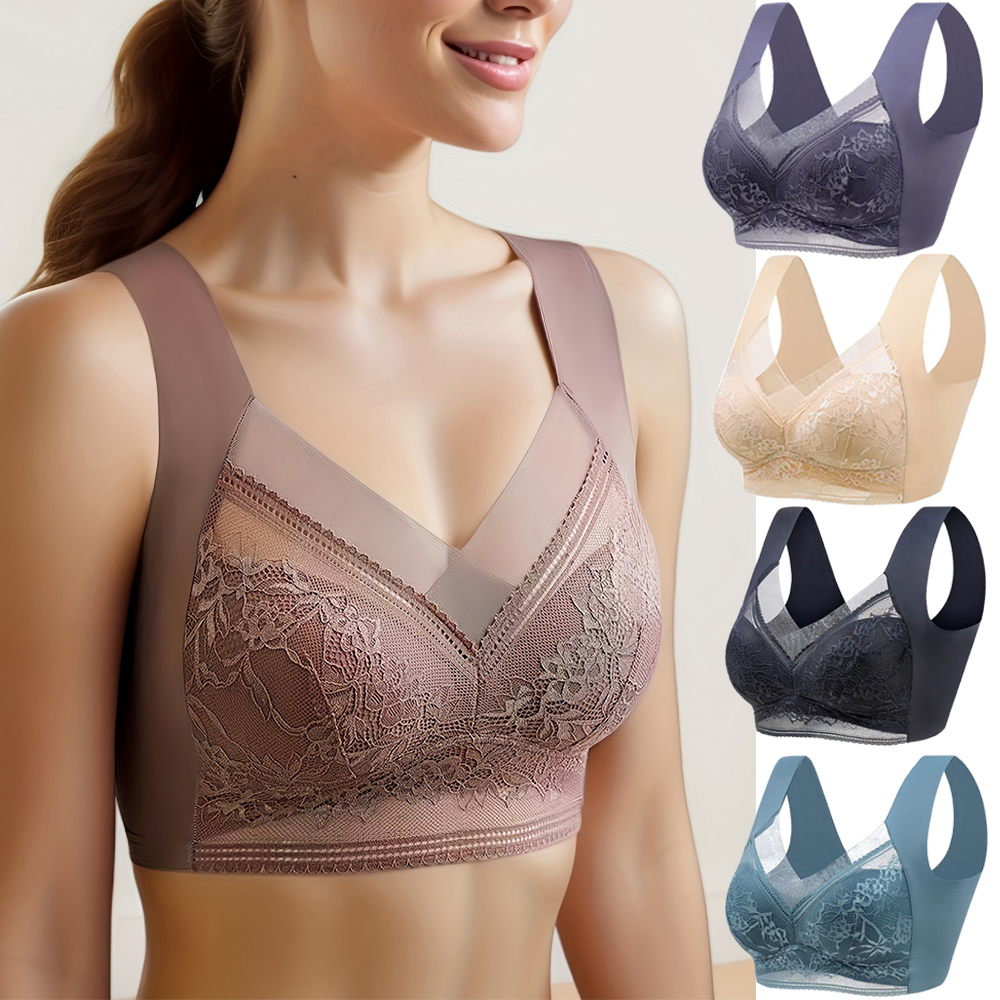 L-6L Women Large Bra Push Up I - Bralette Triangle Set avis et prix