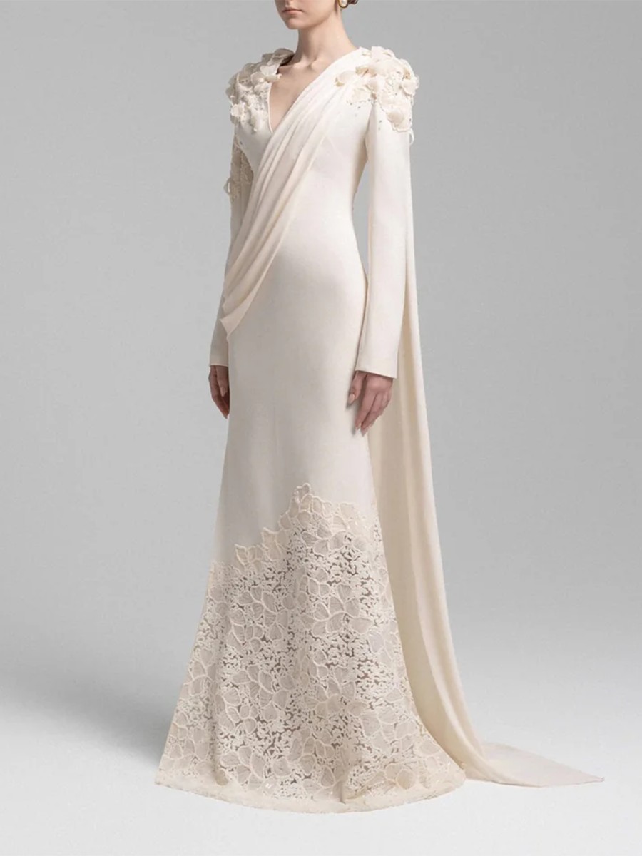 TWOTWINSTYLE Solid Spliced Seq - Linen Dress Wrap avis et prix