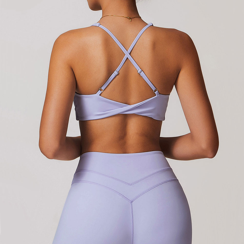 JUREN Sports Bra Women Fitness - Bralette Triangle Set avis et prix