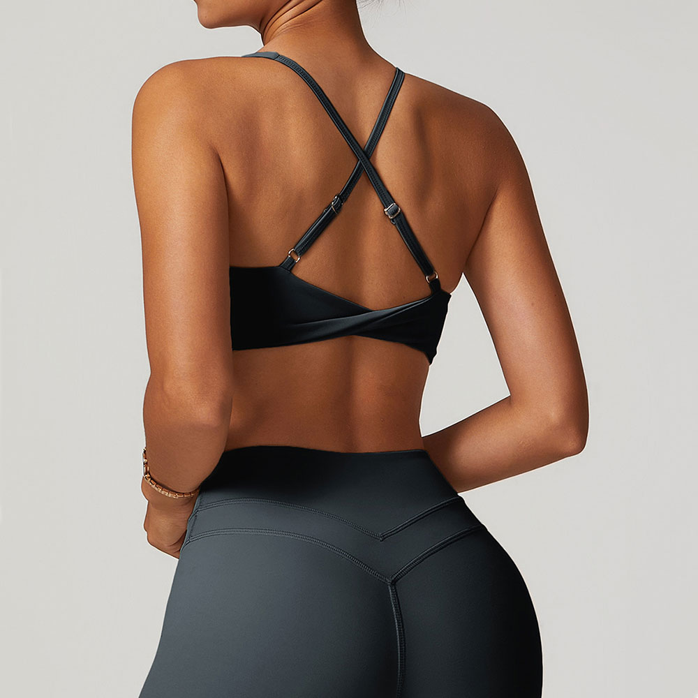 JUREN Sports Bra Women Fitness - Bralette Triangle Set avis et prix