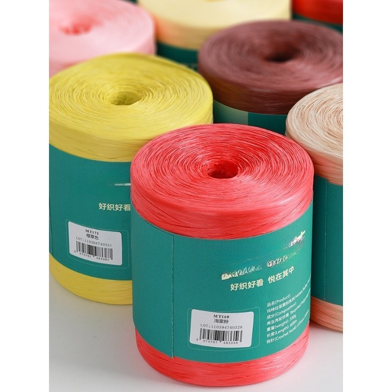 330g Raffia Yarn for Hand Knit - Crochet Bag Raffia avis et prix