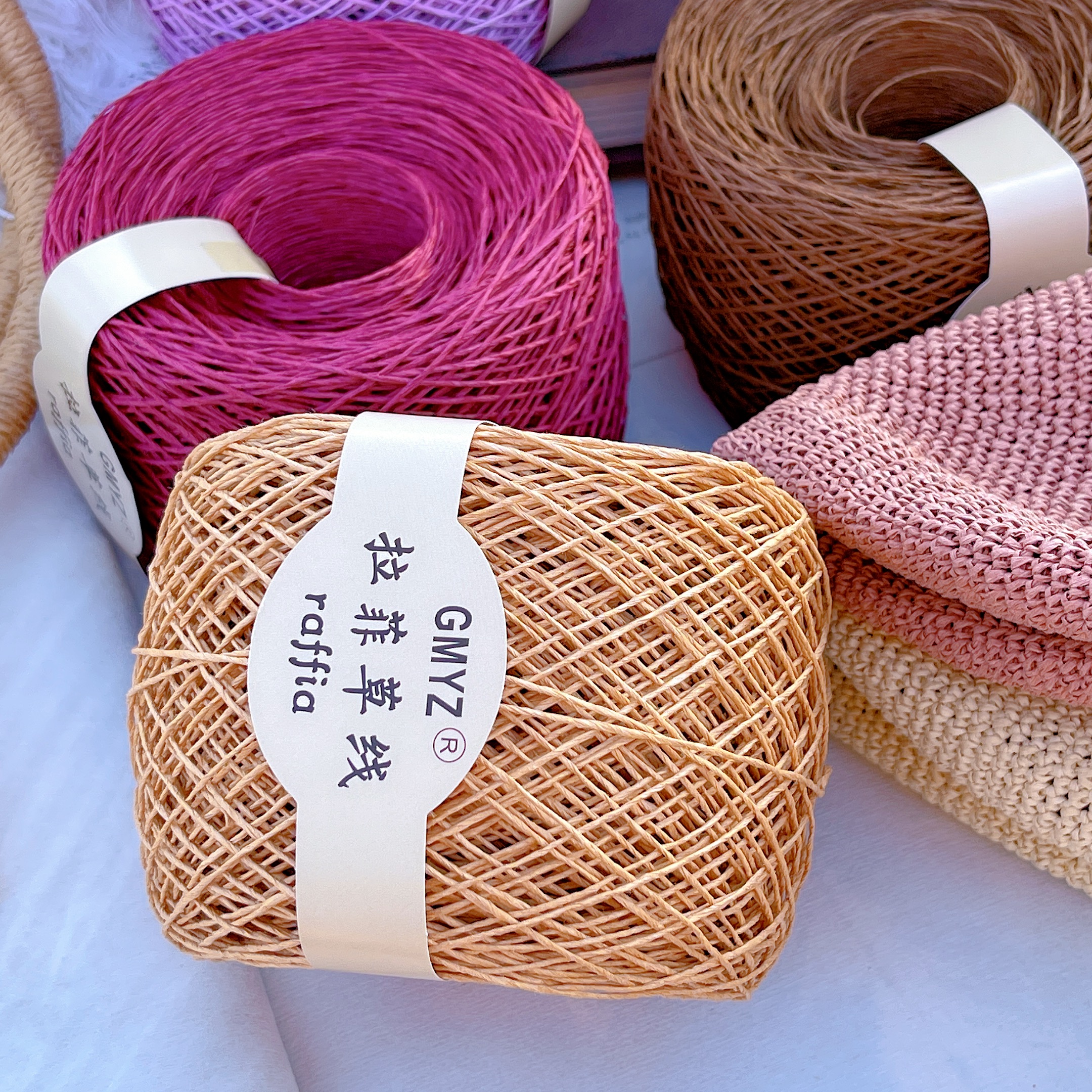 220M/Roll Washable Japanese Pl - Crochet Bag Raffia avis et prix
