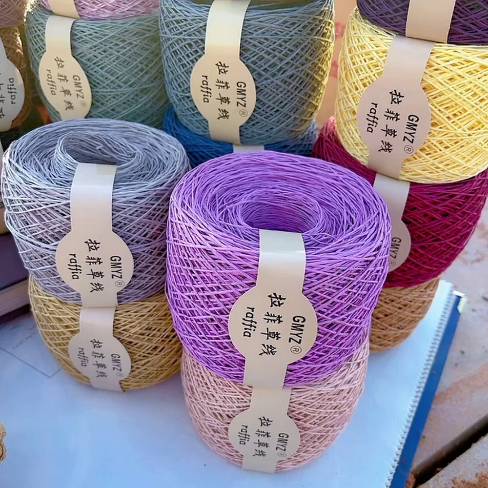 220M/Roll Washable Japanese Pl - Crochet Bag Raffia avis et prix