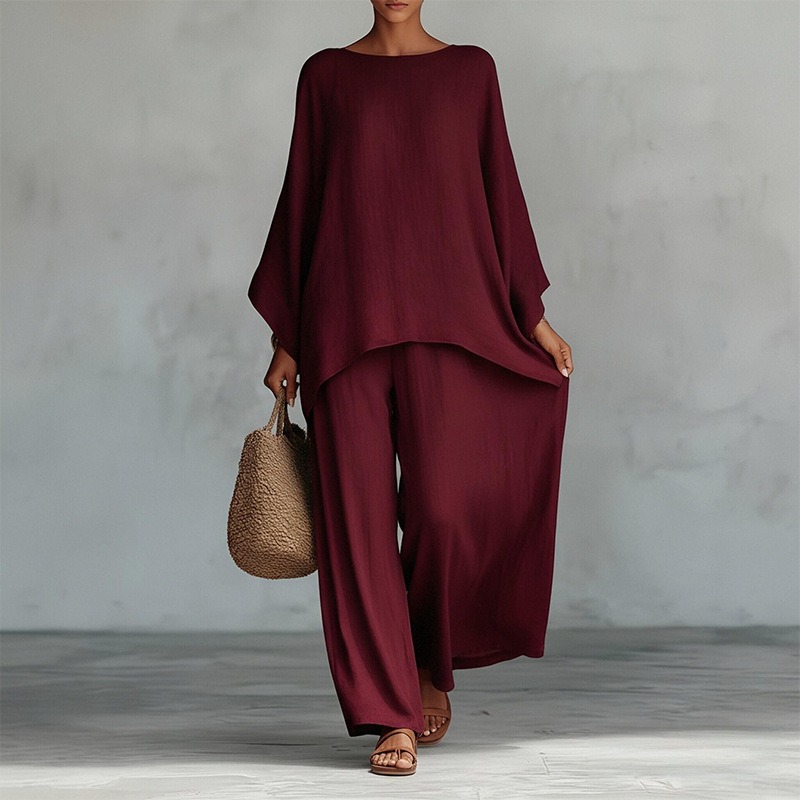 Spring New Fashion Linen Loose - Linen Pant Wide avis et prix